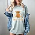 Excuse For Introverts My Cat Doesnt Like You Cat Women's Comfort Colors T-Shirt Denim