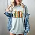 Fantasy Drama Tragedy Book Floral Subtle Women's Comfort Colors T-Shirt Denim