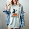 Fantasy Drama Tragedy Reading Lover Book Cat Humor Women's Comfort Colors T-Shirt Denim Fantasy Drama Tragedy Reading Lover Book Cat Humor Women's Comfort Colors T-Shirt Denim