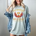 Fire Breathing Bitch Queen I Will Not Be Afraid Fantasy Book Women's Comfort Colors T-Shirt Denim