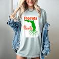 Florida Roots Florida Nostalgia Women's Comfort Colors T-Shirt Denim