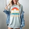 Never Forget Retro 80s 90s Floppy VHS Cassette Nostalgia Women's Comfort Colors T-Shirt Denim