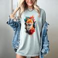 Fox For Fox Lovers Men Women Kids Introverts Women's Comfort Colors T-Shirt Denim