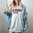 Freadom Anti-Banned Books – Read Banned Books Library Women's Comfort Colors T-Shirt Denim