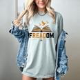 Freadom Anti Banned Books Lovers Reading Librarian Bookworm Women's Comfort Colors T-Shirt Denim Freadom Anti Banned Books Lovers Reading Librarian Bookworm Women's Comfort Colors T-Shirt Denim