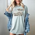 Frutiger Aero Aesthetic Retro Tech Camo Distressed American Women's Comfort Colors T-Shirt Denim Frutiger Aero Aesthetic Retro Tech Camo Distressed American Women's Comfort Colors T-Shirt Denim