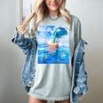 Frutiger Aero Aesthetic Tech Bubble Tea Boba Milktea Fishes Raglan Baseball Tee Women's Comfort Colors T-Shirt Denim Frutiger Aero Aesthetic Tech Bubble Tea Boba Milktea Fishes Raglan Baseball Tee Women's Comfort Colors T-Shirt Denim