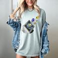 Frutiger Aero Aesthetic Tech Computer Aquarium Fishes Women's Comfort Colors T-Shirt Denim Frutiger Aero Aesthetic Tech Computer Aquarium Fishes Women's Comfort Colors T-Shirt Denim