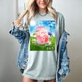 Frutiger Aero Aesthetic Tech Kawaii Strawberry Milk Fishes Women's Comfort Colors T-Shirt Denim Frutiger Aero Aesthetic Tech Kawaii Strawberry Milk Fishes Women's Comfort Colors T-Shirt Denim
