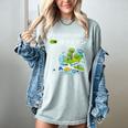 Frutiger Aero Y2K Fashion Trends Statement Piece Tech Orbite Women's Comfort Colors T-Shirt Denim