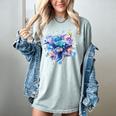 Frutiger Aero Y2K Fish Women's Comfort Colors T-Shirt Denim Frutiger Aero Y2K Fish Women's Comfort Colors T-Shirt Denim