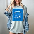 Fun For Introverts Women's Comfort Colors T-Shirt Denim