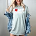 Fun I Love My Library Book Reader Bookworm Librarian Costume Women's Comfort Colors T-Shirt Denim