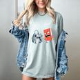 Gamer Book Lover Girl Women Bookworm Video Gaming Daughter Women's Comfort Colors T-Shirt Denim Gamer Book Lover Girl Women Bookworm Video Gaming Daughter Women's Comfort Colors T-Shirt Denim