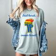GDR Pioneer East East Nostalgia USSR Soviet Union Women's Comfort Colors T-Shirt Denim