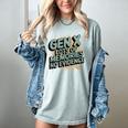 Gen X Lots Of Memories No Evidence Nostalgia Throwback Quote Premium Tri-Blend Women's Comfort Colors T-Shirt Denim