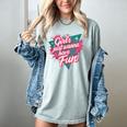 Girls Just Wanna Have Fun Retro 80s Nostalgia Night Out Women's Comfort Colors T-Shirt Denim