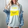 Go Away I'm Introverting Antisocial Shy Introvert Women's Comfort Colors T-Shirt Denim