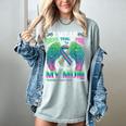 Green Teal Pink In Memory Of My Mom Metastatic Breast Cancer Women's Comfort Colors T-Shirt Denim Green Teal Pink In Memory Of My Mom Metastatic Breast Cancer Women's Comfort Colors T-Shirt Denim