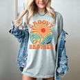 Groovy Brother 70s Aesthetic Nostalgia 1970's Retro Brother Women's Comfort Colors T-Shirt Denim