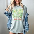 Groovy It's Good Luck To Read St Patrick's Day Book Lucky Women's Comfort Colors T-Shirt Denim