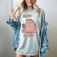Hang In There It Gets Worse Introverts Anti Valentines Day Women's Comfort Colors T-Shirt Denim
