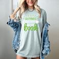 Happiness Is a Cup Of Tea And a Good Book Women's Comfort Colors T-Shirt Denim