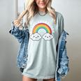 I Hate Everybody Rainbow Sarcastic Grumpy Introvert Women's Comfort Colors T-Shirt Denim I Hate Everybody Rainbow Sarcastic Grumpy Introvert Women's Comfort Colors T-Shirt Denim
