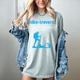 Hike-Trovert Hiking Humor Definition Introvert Women's Comfort Colors T-Shirt Denim