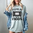 Over The Hill Please Be Patient I'm From The 1900s VHS Premium Tri-Blend Women's Comfort Colors T-Shirt Denim