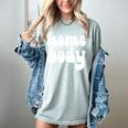 Homebody Introvert I Want To Stay Home Quiet Please Women's Comfort Colors T-Shirt Denim Homebody Introvert I Want To Stay Home Quiet Please Women's Comfort Colors T-Shirt Denim