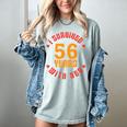 Husband I Survived 56 Years With Her Wife Marriage Memory Women's Comfort Colors T-Shirt Denim Husband I Survived 56 Years With Her Wife Marriage Memory Women's Comfort Colors T-Shirt Denim