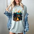 Id Rather Be Camping Great Outdoors Love Glamping Introvert Women's Comfort Colors T-Shirt Denim