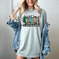 I'm With The Banned Books I Read Banned Books Lovers Women's Comfort Colors T-Shirt Denim