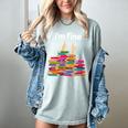 I'm Fine Reading Books Reader Book Lover Librarian Women's Comfort Colors T-Shirt Denim I'm Fine Reading Books Reader Book Lover Librarian Women's Comfort Colors T-Shirt Denim
