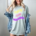 I'm Just Social Distancing Introvert Funny Women's Comfort Colors T-Shirt Denim I'm Just Social Distancing Introvert Funny Women's Comfort Colors T-Shirt Denim
