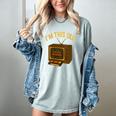I'm This Old Please Rewind 80s 90s Nostalgia VHS VCR Women's Comfort Colors T-Shirt Denim I'm This Old Please Rewind 80s 90s Nostalgia VHS VCR Women's Comfort Colors T-Shirt Denim