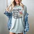 Imagine Being Afraid Of Drag Queens & Books Equality Women's Comfort Colors T-Shirt Denim