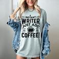 Instant Writer Just Add Coffee Author Book Writing Books Women's Comfort Colors T-Shirt Denim Instant Writer Just Add Coffee Author Book Writing Books Women's Comfort Colors T-Shirt Denim