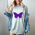 Introvert Antisocial Butterfly For Women Men Women's Comfort Colors T-Shirt Denim Introvert Antisocial Butterfly For Women Men Women's Comfort Colors T-Shirt Denim