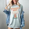 Introvert Mode Hiking Activated Hiker Women's Comfort Colors T-Shirt Denim