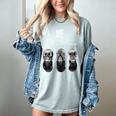 Introvert Relaxation Me Myself And Silence Skulls Women's Comfort Colors T-Shirt Denim Introvert Relaxation Me Myself And Silence Skulls Women's Comfort Colors T-Shirt Denim