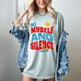 Introvert Relaxation Me Myself And Silence Summer Vacation For Men Women Women's Comfort Colors T-Shirt Denim Introvert Relaxation Me Myself And Silence Summer Vacation For Men Women Women's Comfort Colors T-Shirt Denim