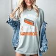 Im An Introvert Unless You Talk About Harmonicas Women's Comfort Colors T-Shirt Denim