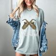 Im An Introvert Unless You Talk About Saxophone Women's Comfort Colors T-Shirt Denim