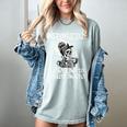 Introverted But Willing To Discuss Snacks Coffee Premium Women's Comfort Colors T-Shirt Denim