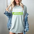 Introverts Attitude Introvert Antisocial Sarcasm Anti Social Women's Comfort Colors T-Shirt Denim