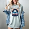 Introvert's Best Friend Noise-Canceling Headphones Women's Comfort Colors T-Shirt Denim