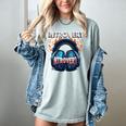 Introvert's Best Friend Noise-Canceling Headphones Women's Comfort Colors T-Shirt Denim
