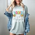 If It Involves Books And Pajamas Count Me In Women's Comfort Colors T-Shirt Denim If It Involves Books And Pajamas Count Me In Women's Comfort Colors T-Shirt Denim